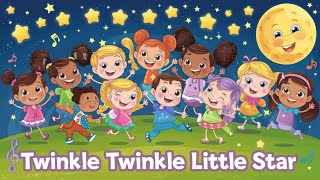 quotTwinkle Twinkle Little Star  Magical Starry Adventure for Kidsquot [upl. by Carolus735]