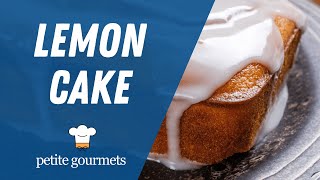 Glazed Lemon Pound Cake Recipe [upl. by Nitsew]