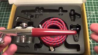 Paasche H external airbrush review and demo [upl. by Wahkuna]