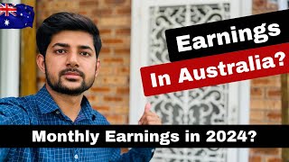 MONTHLY INCOME IN AUSTRALIA  MONTHLY EARNINGS IN AUSTRALIA [upl. by Notgnilliw]