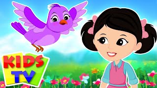 Chidiya Rani Badi Sayani चिड़िया रानी बड़ी सयानी  Bizzy Baby Hindi Rhymes and Cartoon Songs [upl. by Asilana722]