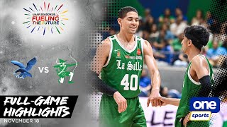 Ateneo vs DLSU round 2 highlights  UAAP Season 86 Mens Basketball  Nov 18 2023 [upl. by Naginarb239]