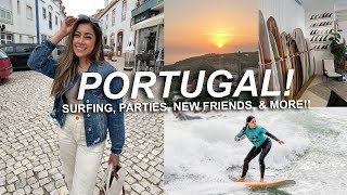 Portugal vlog meet our friends parties surfing fail amp more [upl. by Ardyth405]