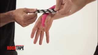 Rocktape  Kinesiology Taping Instructions for Gamers Thumb [upl. by Mano]