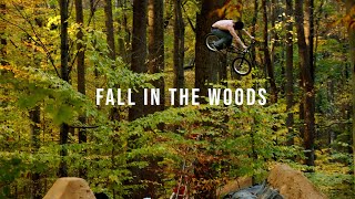 Fall in the Woods  OHara BMX Trails  Sony FX3  Bolex Super 16 [upl. by Eilerua]