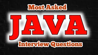 Java Most Asked Interview Questions 😎  Freshers Java Interview Questions  java [upl. by Toms]