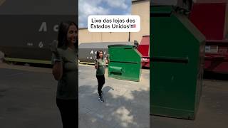 Lixo das lojas dos Estados Unidos🇺🇸 lixo lixodaslojas dumpsterdiving [upl. by Jemmy453]