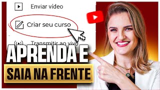 LIBEROU Como CRIAR e VENDER SEU CURSO ONLINE do ZERO direto no YOUTUBE [upl. by Dnamron]