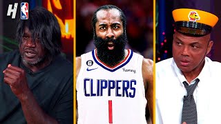 Inside the NBA reacts to James Harden Trade to Clippers [upl. by Maurise408]