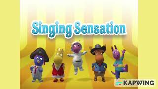 The Backyardigans Singing Sensation With New Super Mario Bros Wii Music  Title Theme [upl. by Jada]