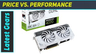 reviewASUS Dual GeForce RTX 4070 White OC Edition Unleashing NextGen Gaming Power [upl. by Wolford]