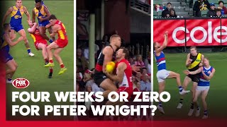 Being soft is now smart How many weeks will Peter Wright get I First Crack I Fox Footy [upl. by Huda]