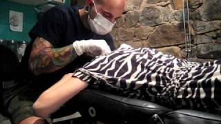 Nape Piercing Punch and Taper Method Brian Decker [upl. by Assirok]