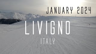 LIVIGNO Italy  JANUARY 2024  SnowboardingSkiing Trip  Insta360 X3 [upl. by Morehouse262]