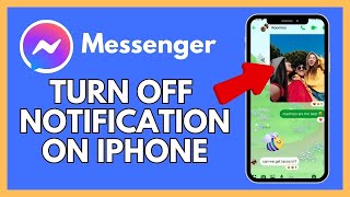 How to Turn Off Messenger Notifications on iPhone 2024 [upl. by Adnihc383]