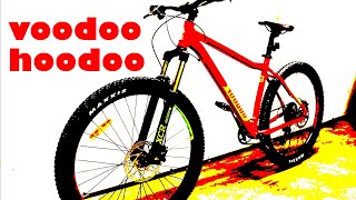 Voodoo Hoodoo mountain bike unboxing assembly amp wheelies [upl. by Rolland]