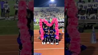 🩷💙🖤 cheer cheerleading highschool pompom [upl. by Freudberg]