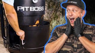 Unboxing the NEW Pit Boss Champion Drum Smoker [upl. by Lerak]