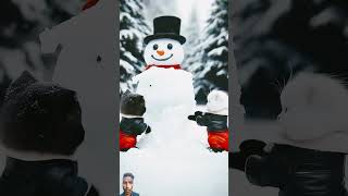 The snowman magical revenge comedyshooting funnyvideos animationstudio viralshorts [upl. by Darian]