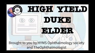 High Yield Ophthalmology For Medical Finals  How I got top 10 for the Duke Elder Exam [upl. by Nyrhtac877]