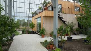 Greenhouse in Sweden with its own Ecosystem designed by TailorMade Arkitekter [upl. by Ecam]