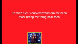 marco borsato en trijntje oosterhuis  ik zou het zo weer over doen lyrics [upl. by Wilburt]