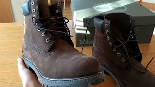 Timberland 6 Inch Premium Waterproof Boots UNBOXING [upl. by Icat]