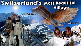 Asli Switzerland To Ye Hai 🇨🇭Most Beautiful Village 😍  Switzerland Ep2Grindelwald  Travel Vlog [upl. by Didier]