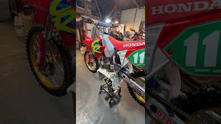 1993 HONDA CR250 RESTORATION [upl. by Kurman]