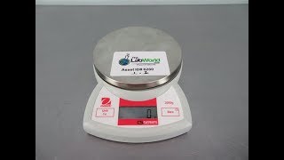 Ohaus CS 2000 Portable Balance [upl. by Itida720]