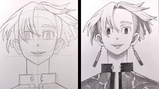 How to Draw IZANA Kurokawa from Tokyo Revengers [upl. by Anoval855]