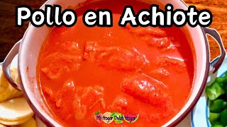 ✅️POLLO EN ACHIOTE AL VAPOR mihogardulcehogar polloenachiote polloenachiteenaluminio [upl. by Bickart]