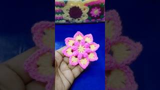 Most beautiful 👌👌🌺🌺crochet handmade art diy youtubeshorts youtube [upl. by Valdes]