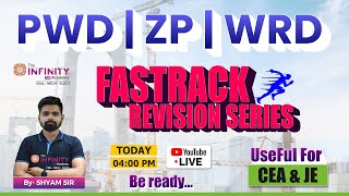 PWD  ZP  WRD  Fastrack Revision Series  Useful for CEA amp JE pwd pwd  PWD ZP WRD D2 [upl. by Xylina289]