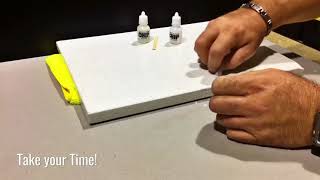 Caesarstone Chip Repair Kit DIY Quartz Countertop Chip Repair KIT [upl. by Dewie]