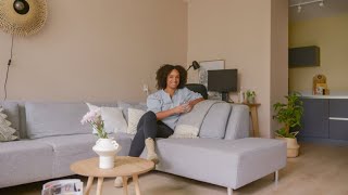 Makeover met kleur van een klein appartement [upl. by Oiliduab]