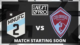 LIVE STREAM MLS NEXT PRO MNUFC2 vs Colorado Rapids 2  July 26 2024 [upl. by Enak]