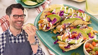 Ultimate Fish Tacos Recipe  Fresh Easy and Delicious [upl. by Zoubek]