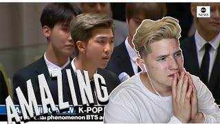 Reacting to BTS Speech at the UN  This is unbelievable [upl. by Hafinah]