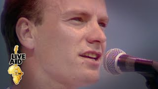 Sting  Message In A Bottle Live Aid 1985 [upl. by Leasi]