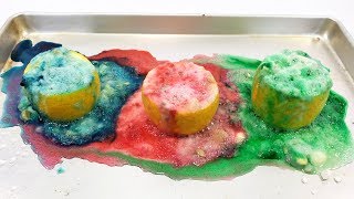 Make a Lemon Volcano  Fun Science Experiment [upl. by Paviour57]