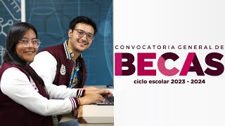 CONVOCATORIA BECA INSTITUCIONAL IPN 2023  2024 [upl. by Gertie]