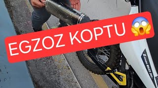 Sapanca motovlog  Egzoz koptu [upl. by Schifra]