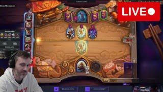 🔥 Hearthstone LIVE Epic Decks amp Legendary Plays with Pratik Lamichhane 🃏💥 [upl. by Ayr]