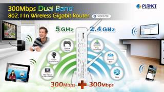 300Mbps Dual Band 80211n Wireless Gigabit Router WDRT730 [upl. by Dove]