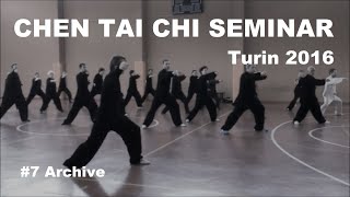 7 Archive CHEN STYLE TAI CHI Seminar in Turin with Grandmaster Liming Yue [upl. by Ahsieyk517]