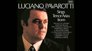 Luciano Pavarotti ⁞ Boito Mefistofele  quotOgni mortal misterGiunto sul passo estremoquot [upl. by Corilla]