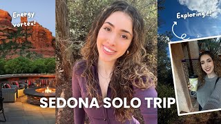 I WENT ON A SOLO TRIP TO SEDONA  energy vortex self care hiking etc [upl. by Redfield230]