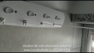 Uscator de rufe retractabil automatUscatorRufero [upl. by Keffer]