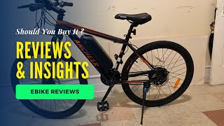 Key Insights about the ANCHEER 500W 26quot Electric Mountain Bike [upl. by Delaryd]